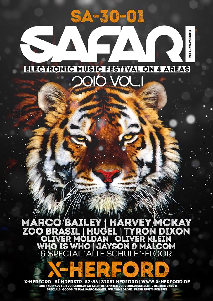 Safari 2016 Vol. I Flyer