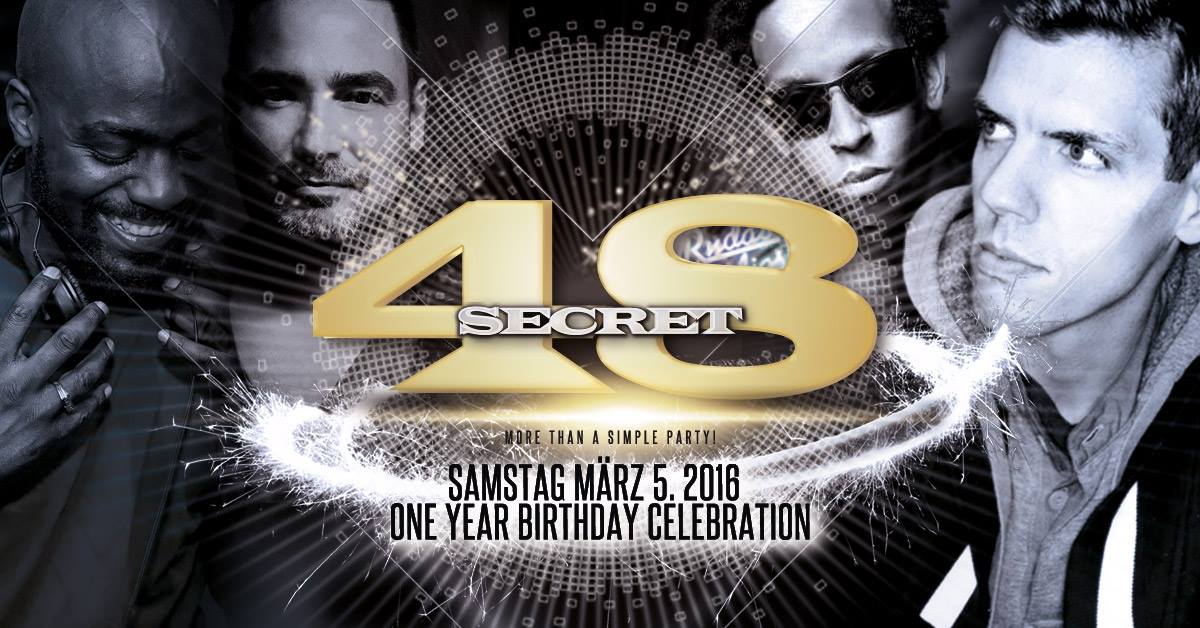 Secret 48 Flyer